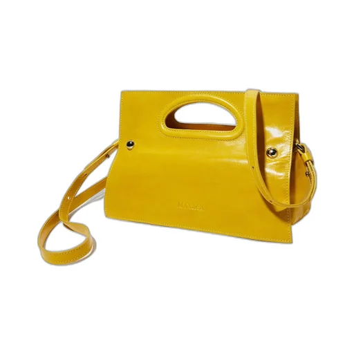 Zippered Shoulder Bag