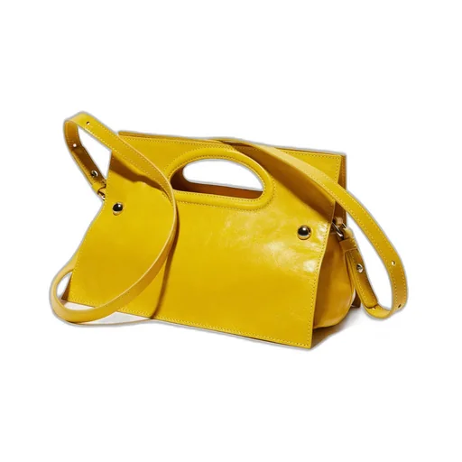 Zippered Shoulder Bag