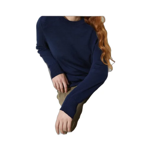 Wool Rib Knit Sweater