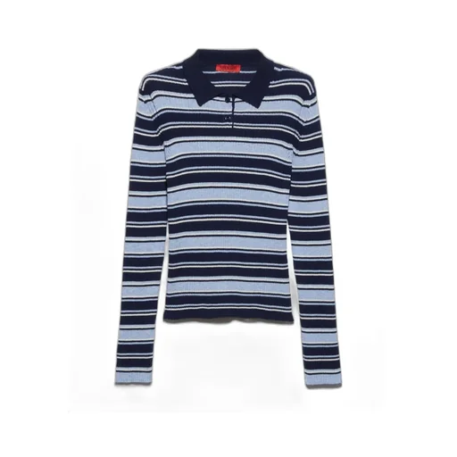 Striped Turtleneck Sweater