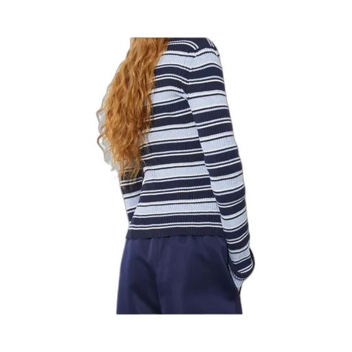 Striped Turtleneck Sweater