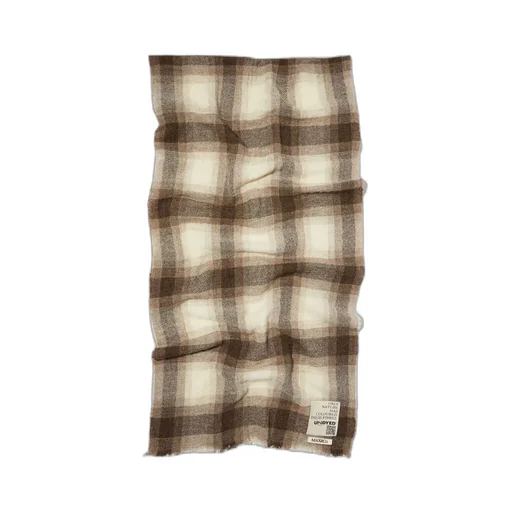 Undyed Wool-Blend Stole