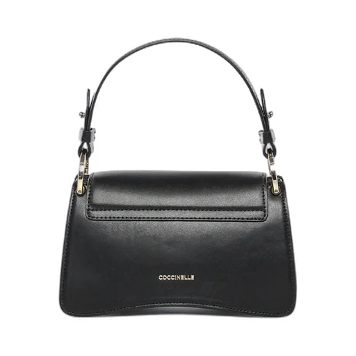 Coccinelle Logo Lettering Embellished Shoulder Bag