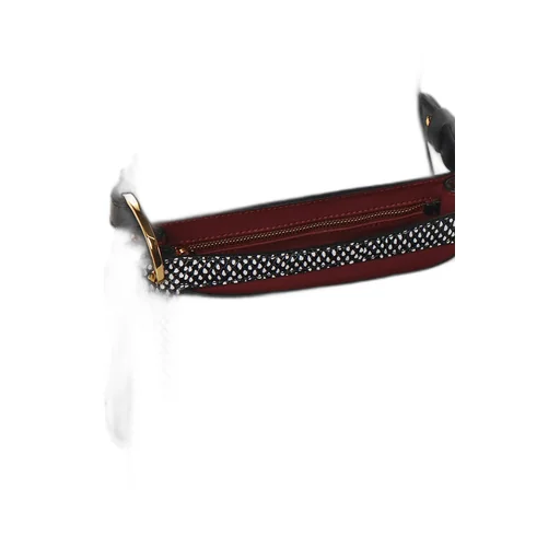 Coccinelle Logo Plaque Printed Shoulder Bag