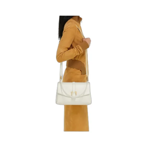 Logo-Buckle Shoulder Bag