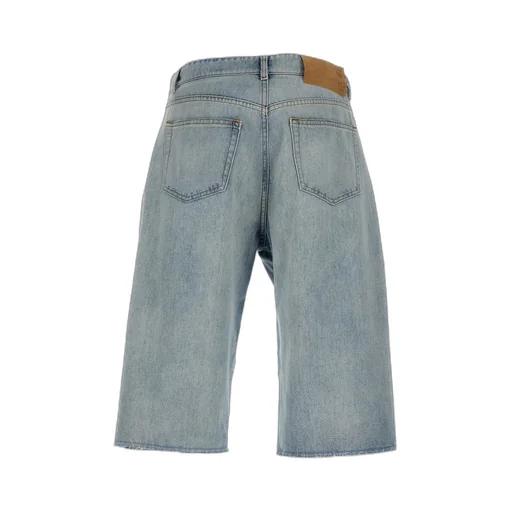 Mm6 Maison Margiela Distressed Denim Shorts