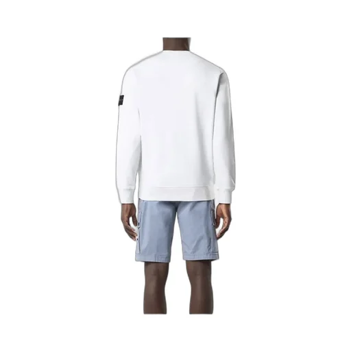 Stone Island Logo Patch Crewneck Sweatshirt