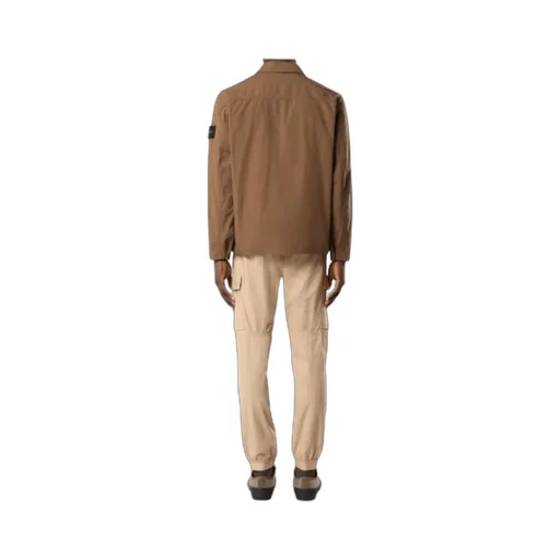 Stone Island Comfort-Fit Zipper-Up Overshirt