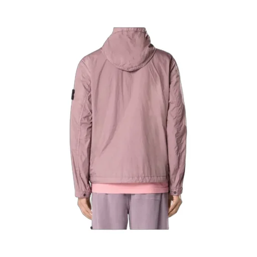 Stone Island Logo Patch Hooded Jacket