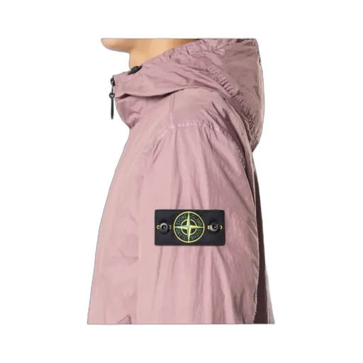 Stone Island Logo Patch Hooded Jacket