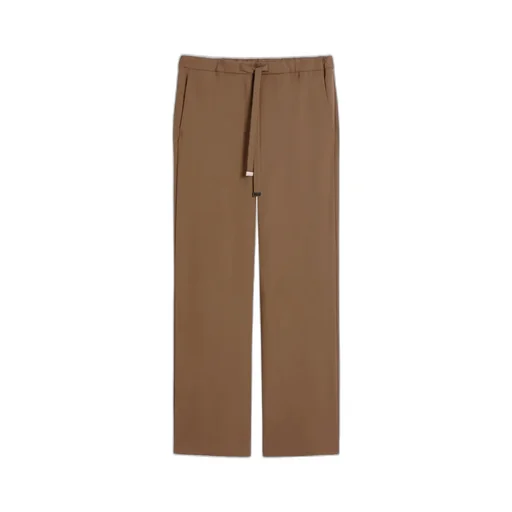 Wool Gabardine Trousers