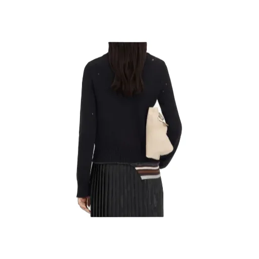 Mm6 Maison Margiela Ribbed Knit Top
