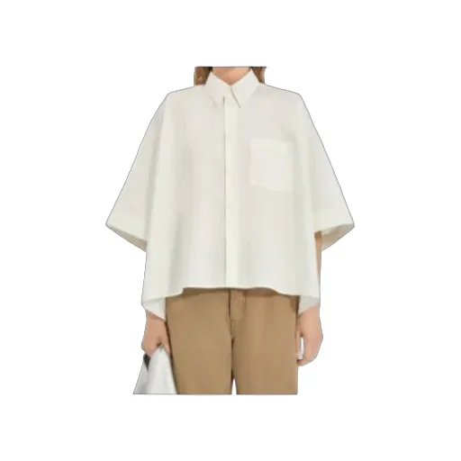 Mm6 Maison Margiela Cropped Shirt