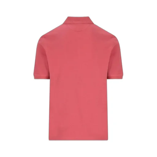 Button Short-Sleeve Polo Shirt