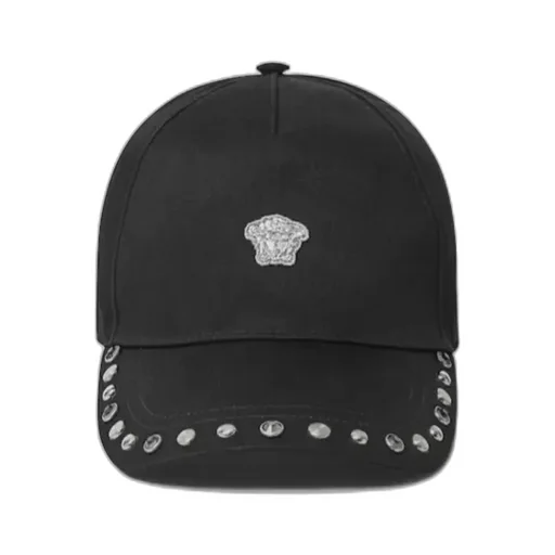Versace Embellished Baseball Cap