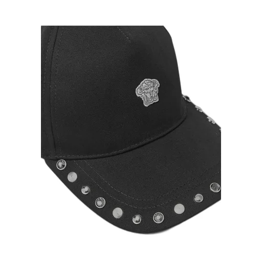 Versace Embellished Baseball Cap