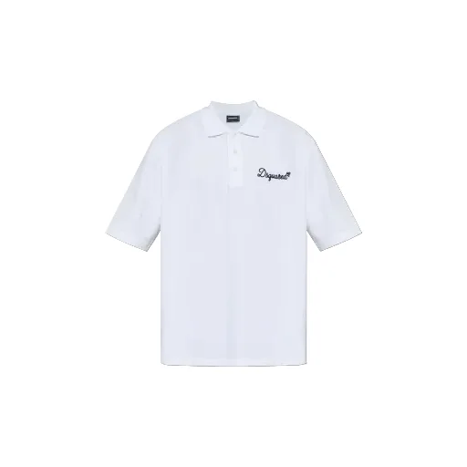Dsquared2 Logo-Embroidered Polo Shirt