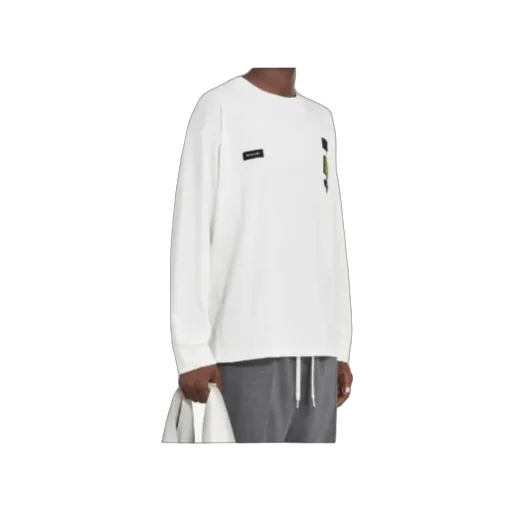 Mm6 Maison Margiela Logo Patch Crewneck T-Shirt