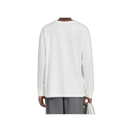 Mm6 Maison Margiela Logo Patch Crewneck T-Shirt