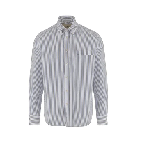 Valentino Striped Button-Up Shirt