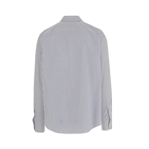 Valentino Striped Button-Up Shirt