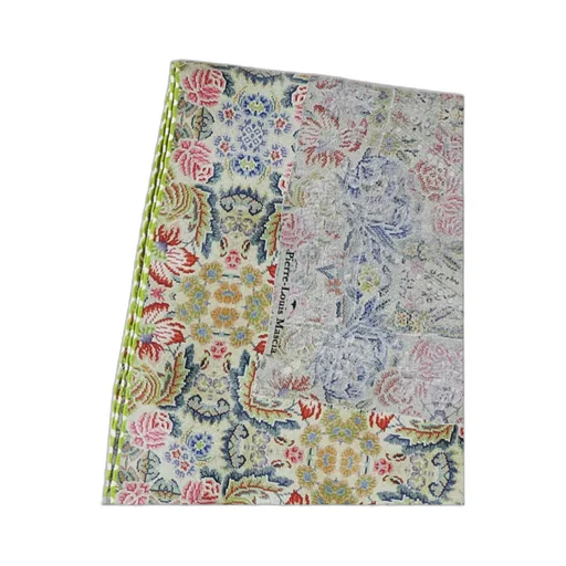 Floral Patterned Silk Scarf
