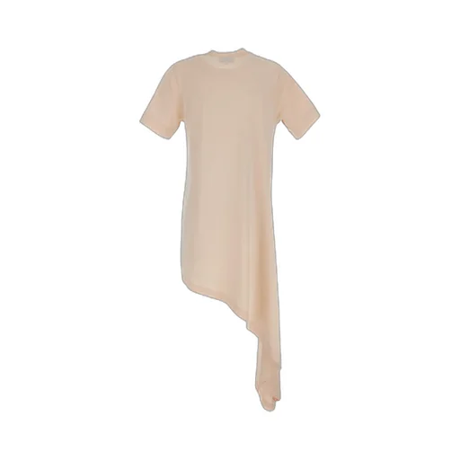 Igari Asymmetric Pleated T-Shirt Dress