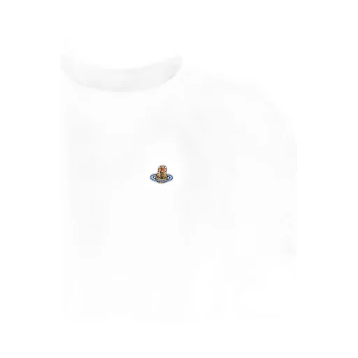 Vivienne Westwood Logo Embroidered Cropped Top