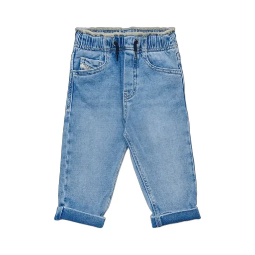 Diesel Kids Drawstring Elastic Waist Jeans