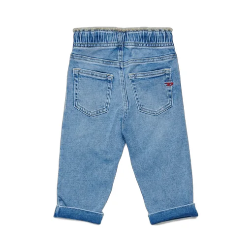 Diesel Kids Drawstring Elastic Waist Jeans