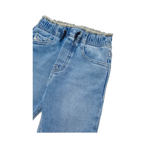 Diesel Kids Drawstring Elastic Waist Jeans