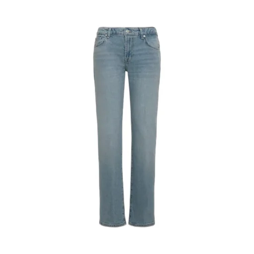 7 For All Mankind Calie Mid-Rise Straight Jeans