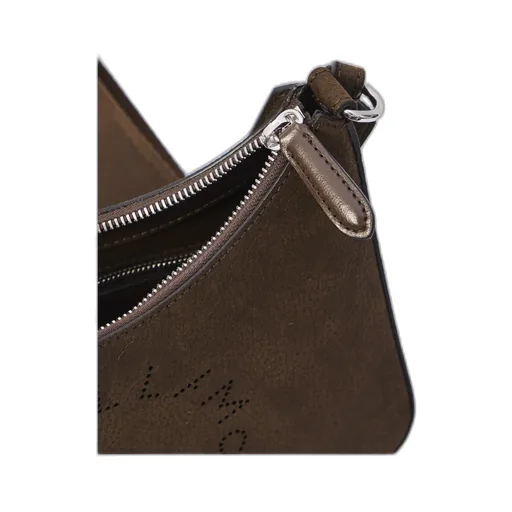 Stella Mccartney Alter Logo Zipped Shoulder Bag