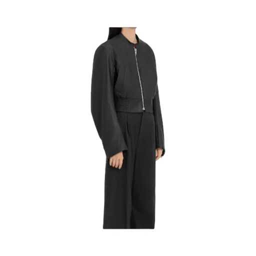 Mm6 Maison Margiela Cropped Bomber Jacket