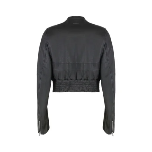 Mm6 Maison Margiela Cropped Bomber Jacket