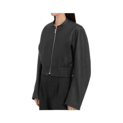 Mm6 Maison Margiela Cropped Bomber Jacket