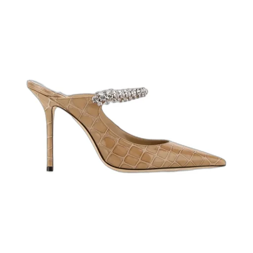 Jimmy Choo Bing Embossed Mules