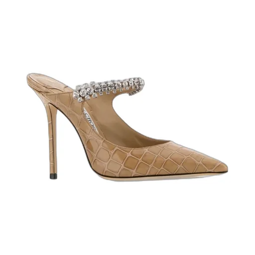 Jimmy Choo Bing Embossed Mules