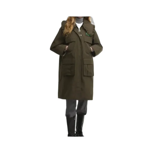 Barbour X Ganni Waterproof Parka Jacket