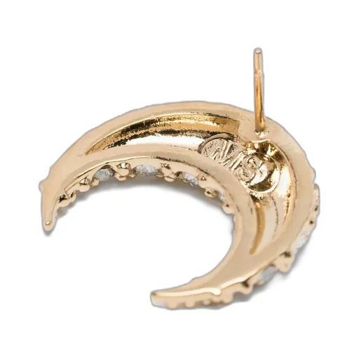 Crescent-Shaped Earrings