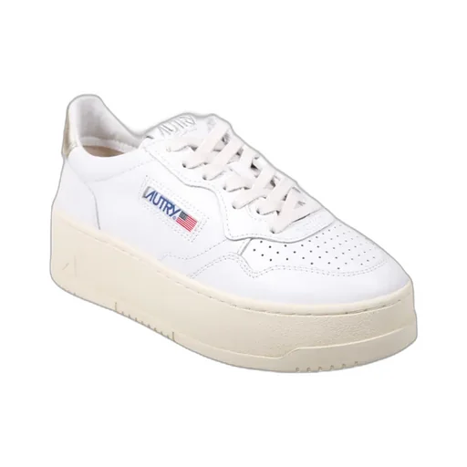 Autry Platform Low Logo Patch Sneakers