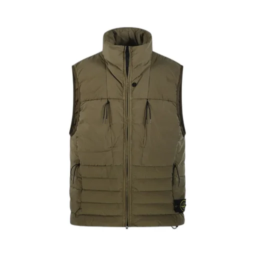 Stone Island Quilted Stand Collar Gilet