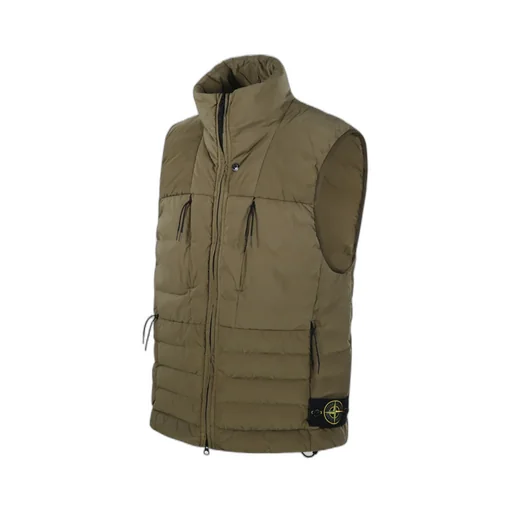 Stone Island Quilted Stand Collar Gilet