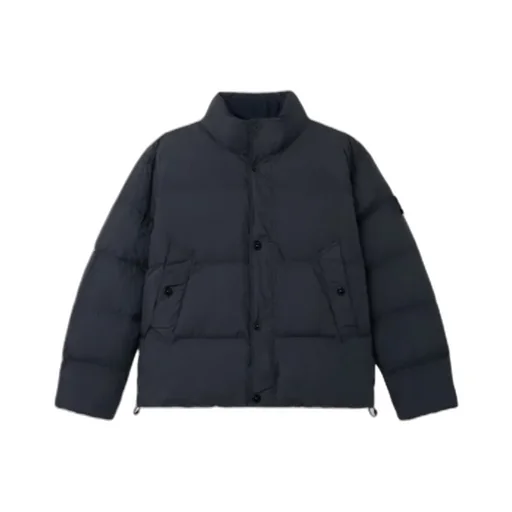Stone Island Logo Patch Bomber Jacket