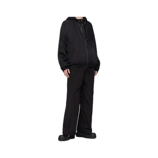 Crinkled Taffeta Bomber Jacket
