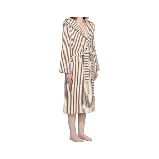 Striped Pajamas With Lace-Up