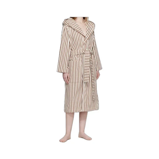 Striped Pajamas With Lace-Up