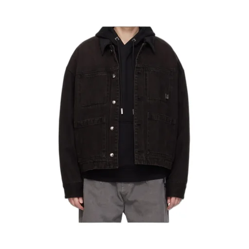 Brown Tin Washed Denim Jacket