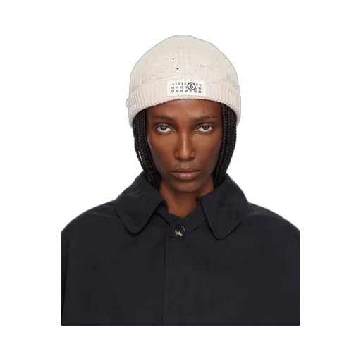 Amended Optical Ribs Knit Cap