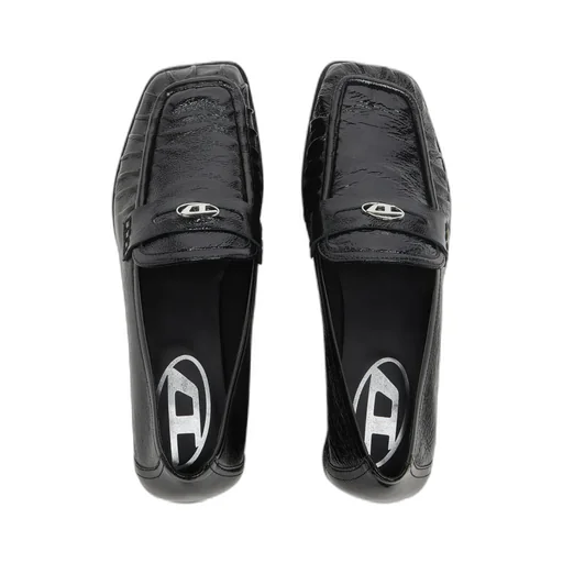 D-Amber Logo Heeled Pump
